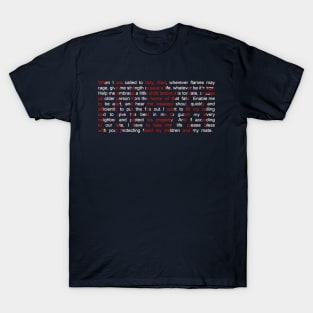 Firefighter's Prayer (10-75) T-Shirt